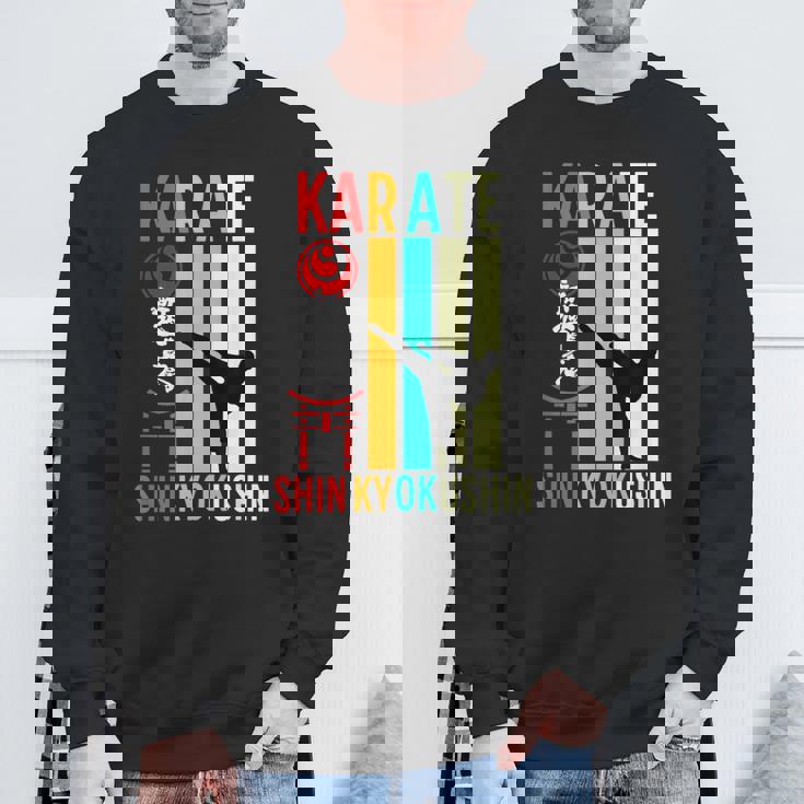 新極真 空手 緑健二 トレーニング いちげき きゅう スウェットシャツ 高齢者への贈り物