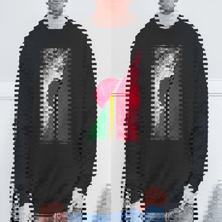 日本バヌアツ国旗 日本のバヌアツ。 スウェットシャツ 高齢者への贈り物