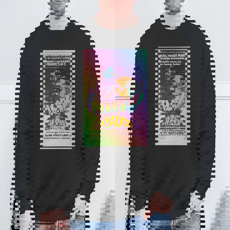 映画 クラシック ポスター ロックンロール ファントム 長袖tシャツ スウェットシャツ 高齢者への贈り物