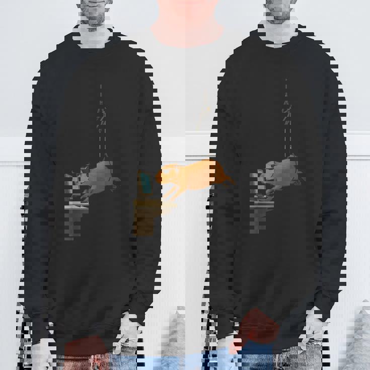 最高にクールなカピバラスパイインハイスト スウェットシャツ 高齢者への贈り物