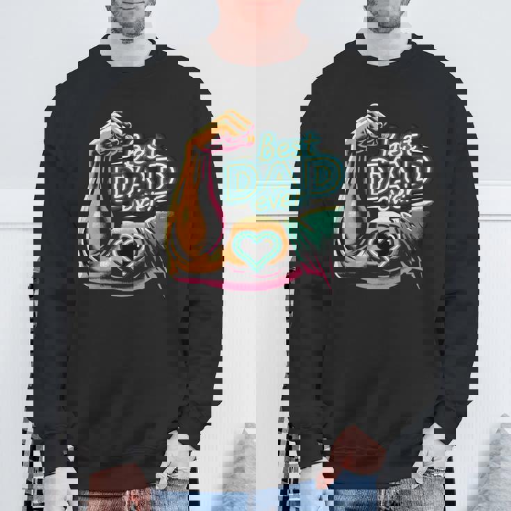 最高のお父さん 父の日 お父さんになる人 お父さん お父さん スウェットシャツ 高齢者への贈り物