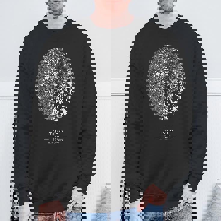 東京都市地図 スウェットシャツ 高齢者への贈り物