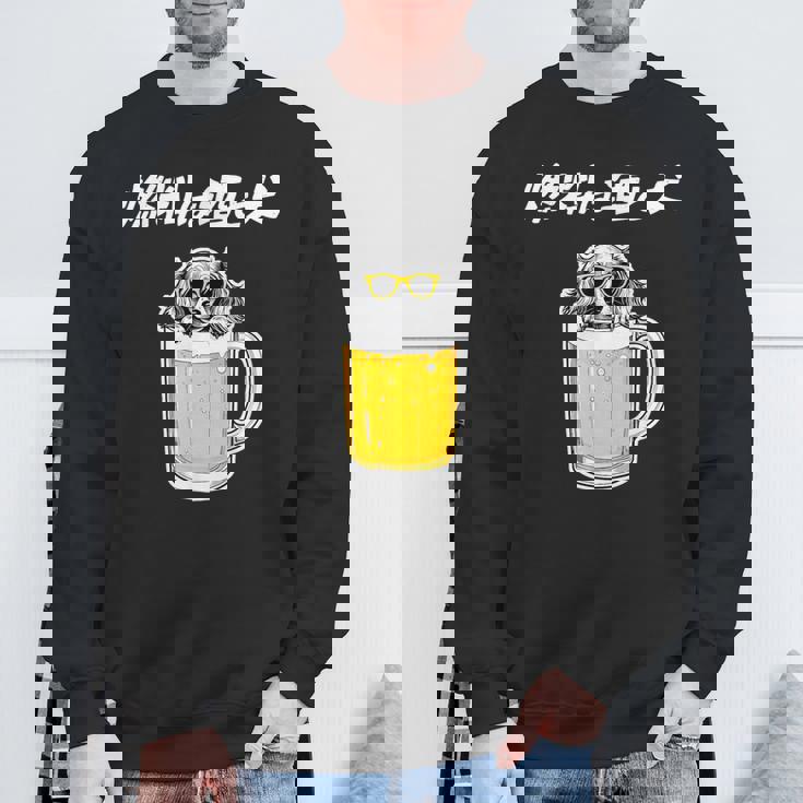 燃料は酒 ダックスフンド グッズ 犬 おもしろ 面白い ネタ 笑える 飲み会 スウェットシャツ 高齢者への贈り物