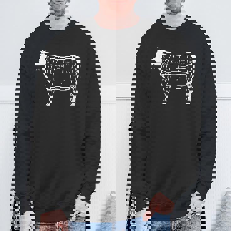 牛肉部位 スウェットシャツ 高齢者への贈り物