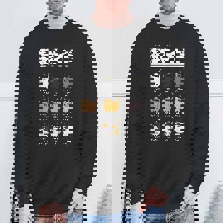 猫ガイド 猫 ネコの飼い主 ねこの飼い主 おもしろ 愛猫家 猫の飼い主 ネコ好き ネコ 猫好き ネコ好き スウェットシャツ 高齢者への贈り物