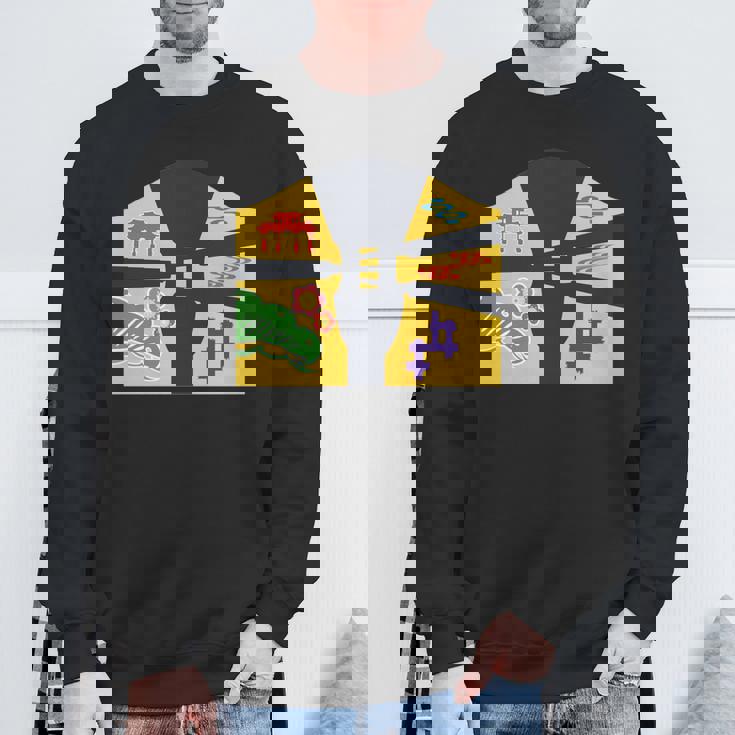 琉球備形沖縄沖縄内南朱型 三線 長袖tシャツ スウェットシャツ 高齢者への贈り物