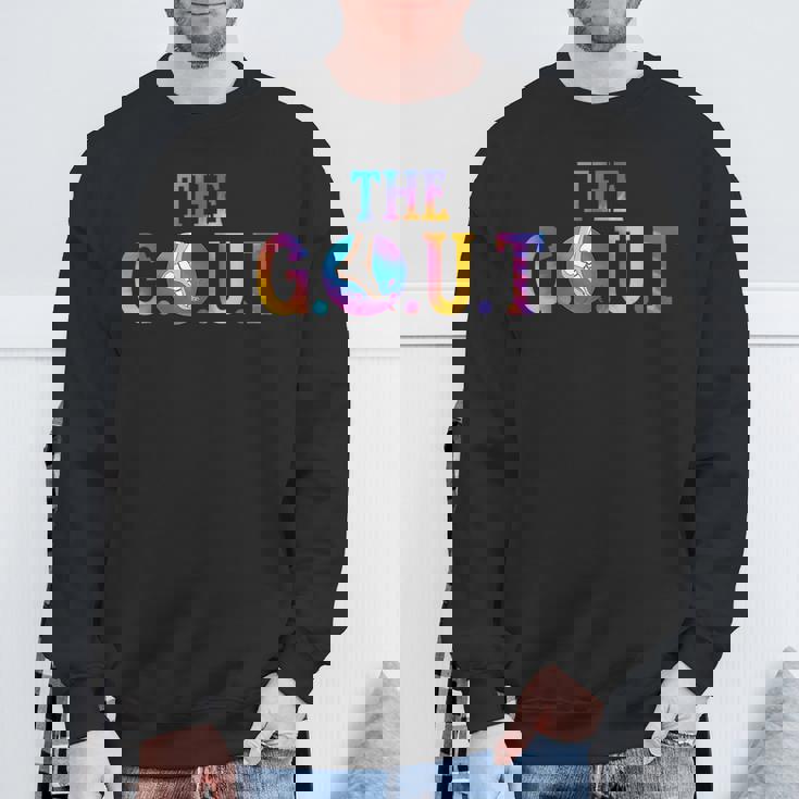 痛風戦士 炎症性関節炎啓発 ポダグラ痛風 スウェットシャツ 高齢者への贈り物