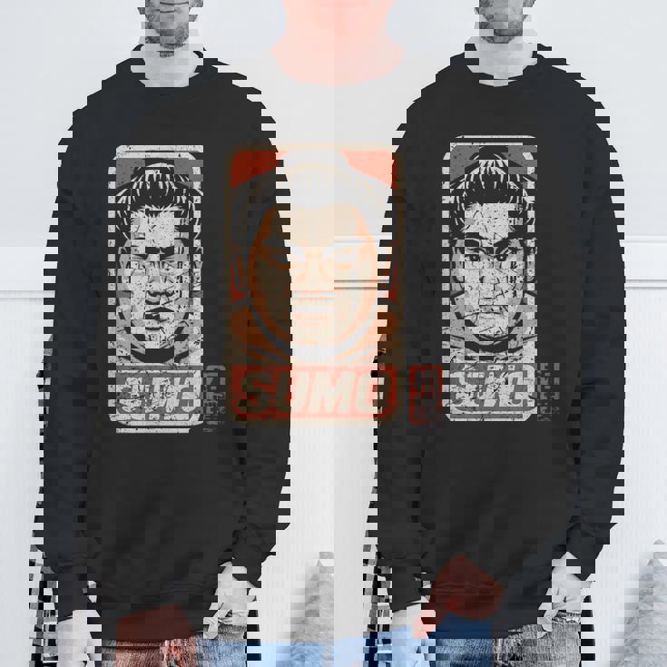 相撲 力士 日本語 漢字 アニメ レスリング 日本 お土産 スウェットシャツ 高齢者への贈り物