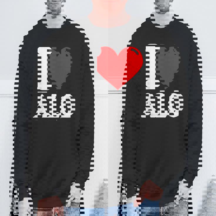 私はすべての名前が大好きです スウェットシャツ 高齢者への贈り物