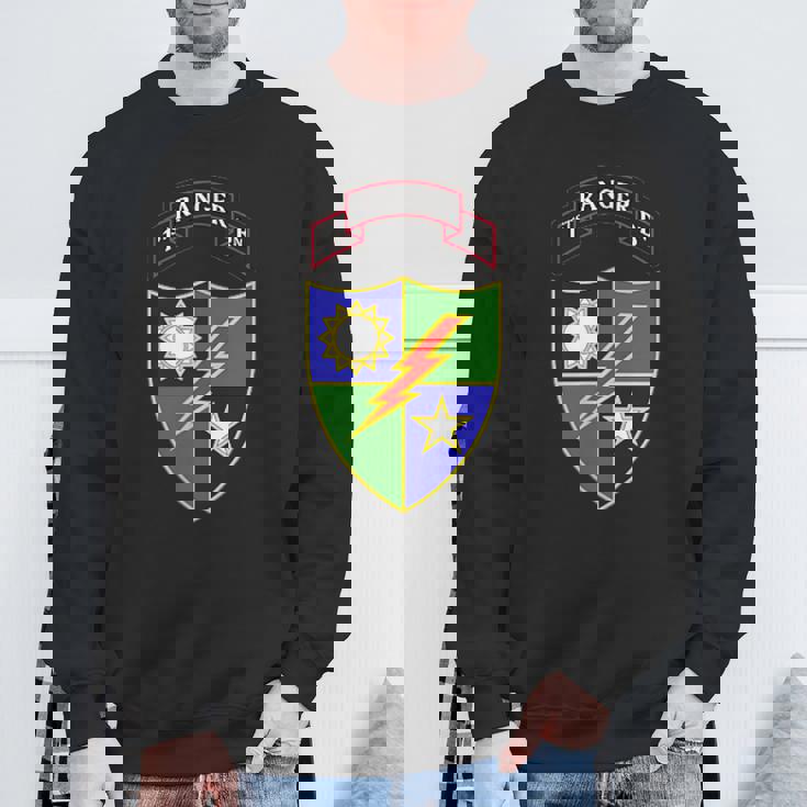 第1大隊-第75レンジャー連隊 スウェットシャツ 高齢者への贈り物