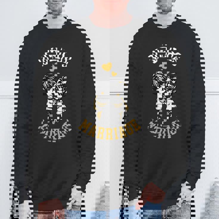 結婚30年 結婚30周年 結婚記念日 かわいい 面白い スウェットシャツ 高齢者への贈り物