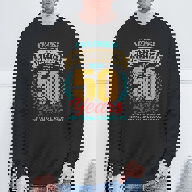 結婚50年目 結婚50周年 スウェットシャツ 高齢者への贈り物