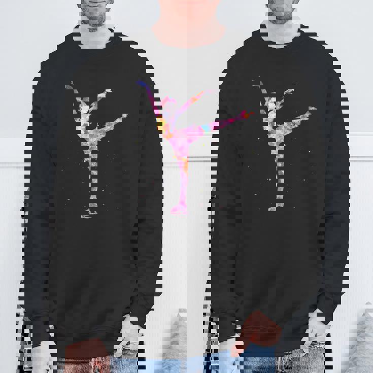 美しいフィギュアスケートギフト アイススケート。 スウェットシャツ 高齢者への贈り物