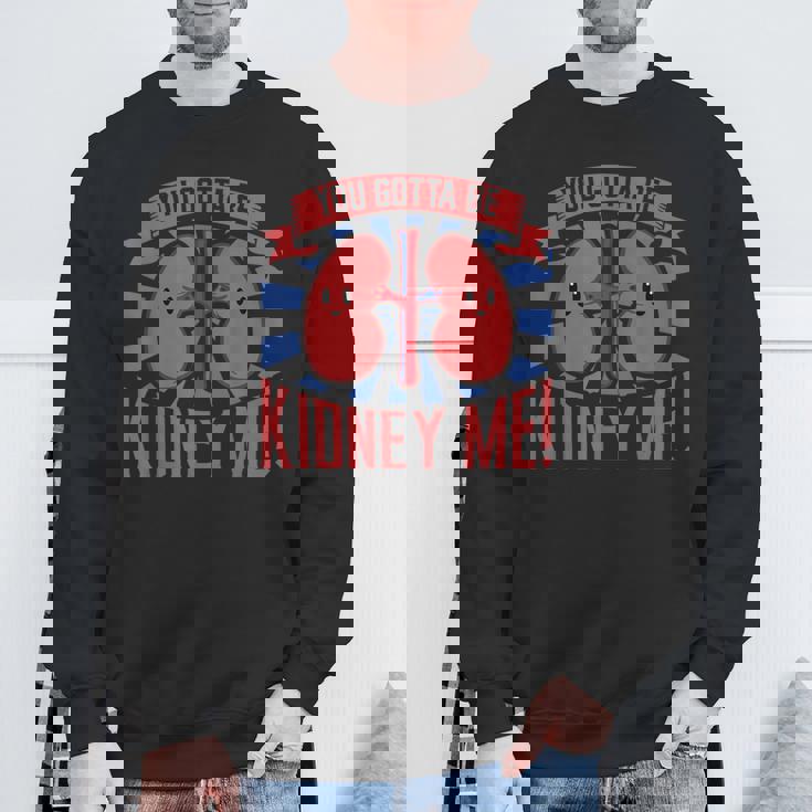 腎臓移植 腎臓ドナー 腎臓病 スウェットシャツ 高齢者への贈り物