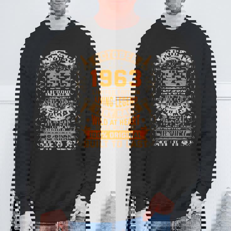 誕生日 オリジナル 1963年10月 スウェットシャツ 高齢者への贈り物