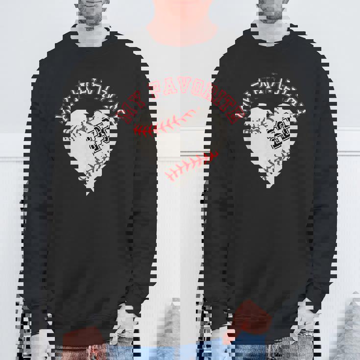 野球選手23ジャージー衣装 No＃23スポーツファンギフト Baseball Jersey Number 23 スウェットシャツ 高齢者への贈り物