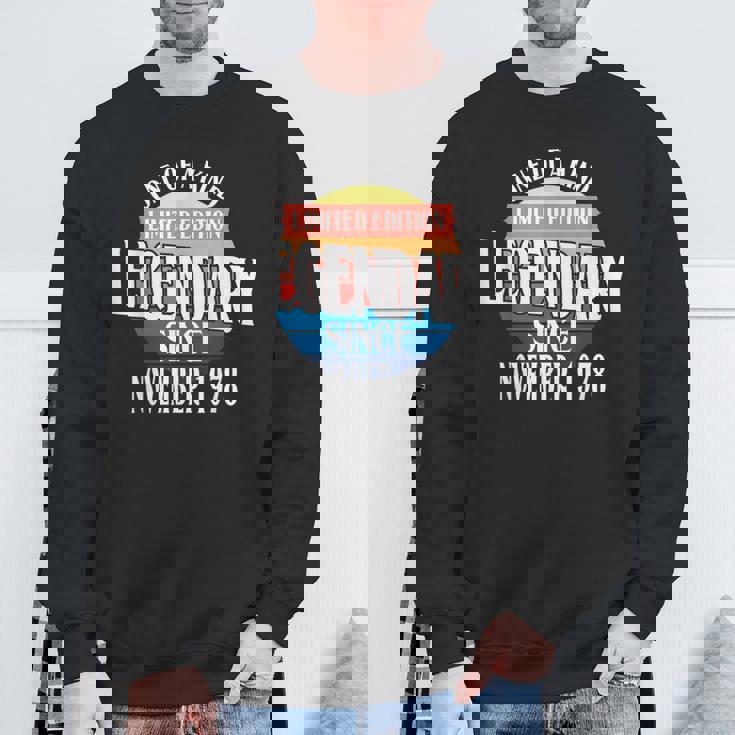 限定版 1978 年 11 月の誕生日以来の伝説 スウェットシャツ 高齢者への贈り物