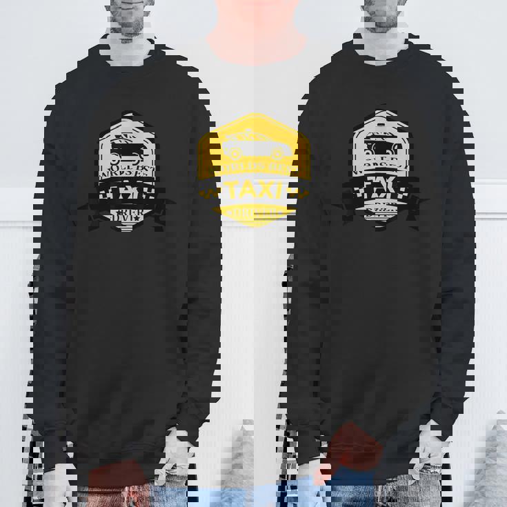 面白い タクシー運転手 世界最高のタクシー運転手 スウェットシャツ 高齢者への贈り物