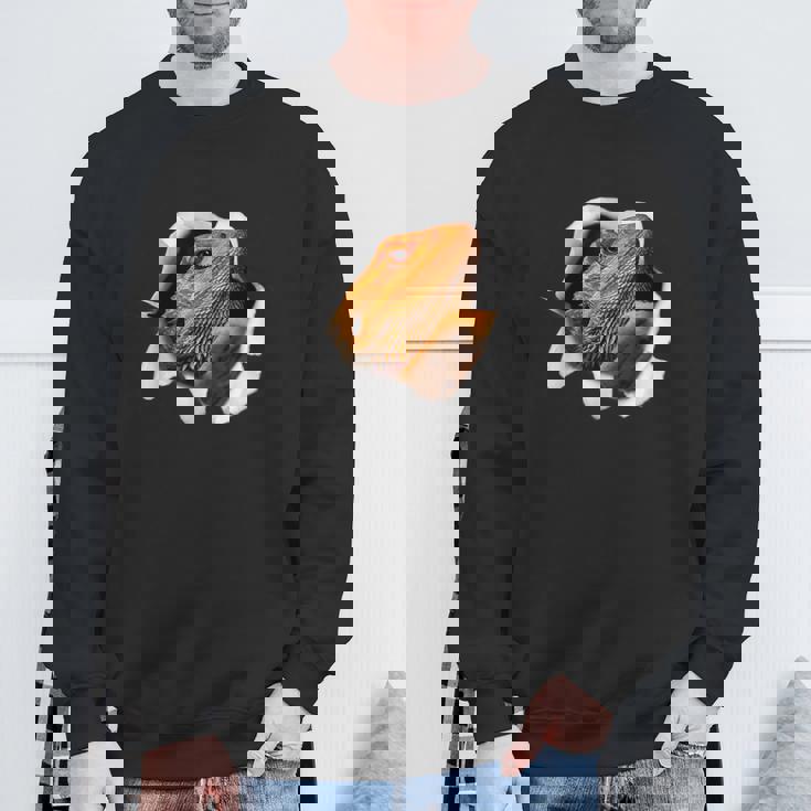 面白いtシャツ イグアナ トカゲ 爬虫類 メンズ 動物 グッズ おもしろ 面白い 服 ネタ 動物 珍獣 スウェットシャツ 高齢者への贈り物