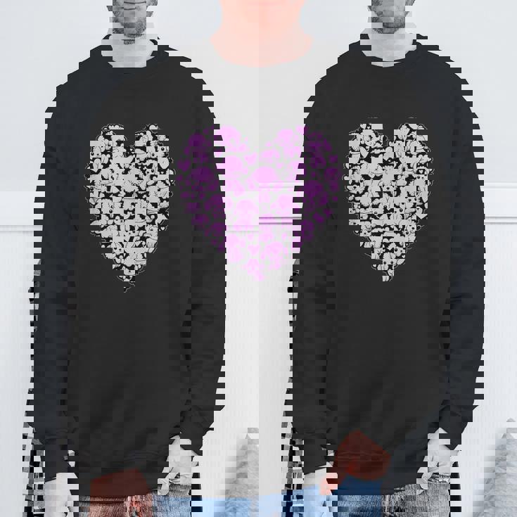 面白いtシャツ トイプードル ハート イヌ メンズ 犬好き グッズ かわいい おもしろ 面白い 服 ネタ スウェットシャツ 高齢者への贈り物