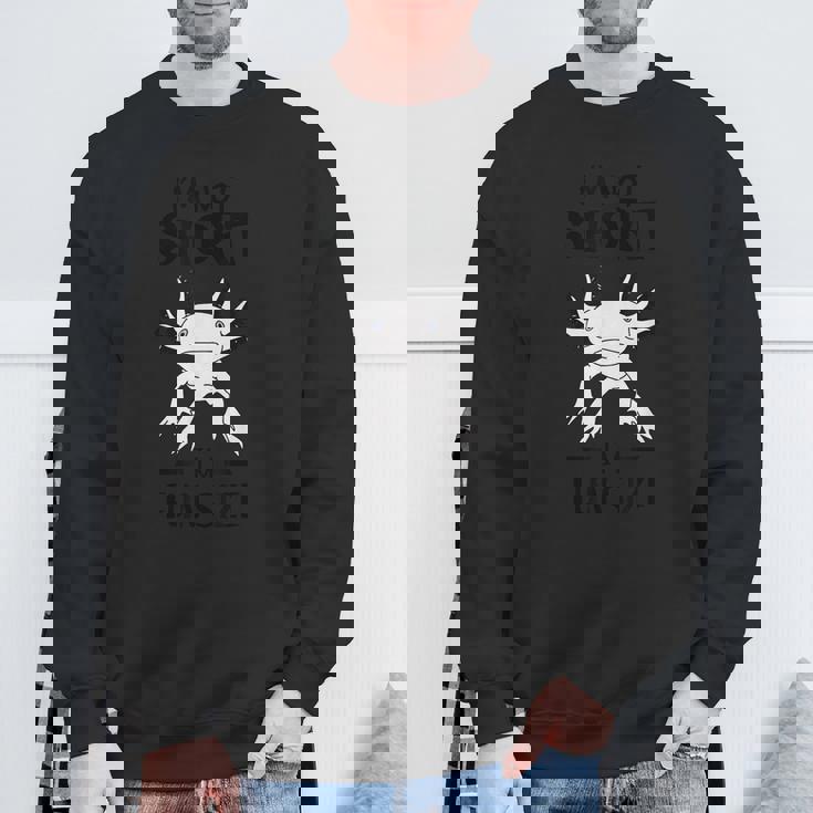 面白いウーパールートル、短くはない、楽しいサイズだよ スウェットシャツ 高齢者への贈り物