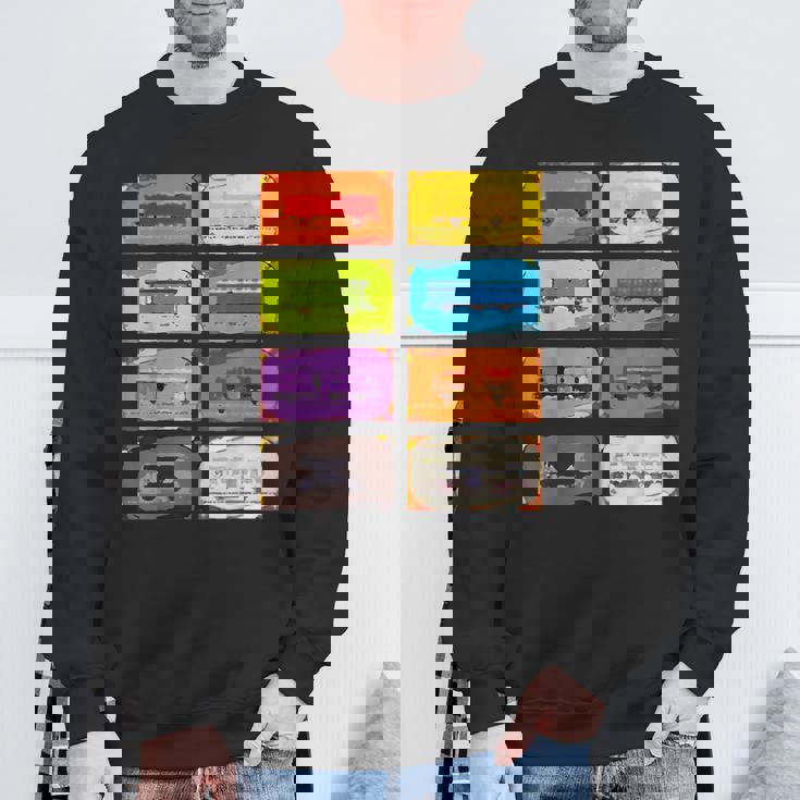 面白いオタク列車 チケットボードゲーム オタク数学の先生 スウェットシャツ 高齢者への贈り物