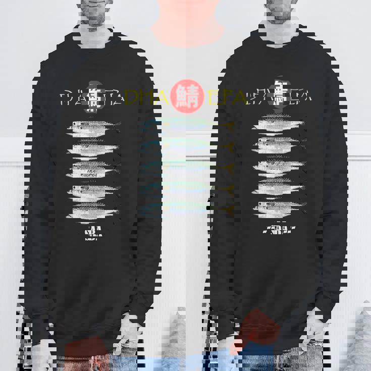 鯖 サバ さば 魚 面白い 個性的 魚釣り 青魚 おしゃれ スウェットシャツ 高齢者への贈り物