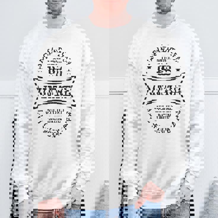 1956年生まれ 古稀 ヴィンテージデザイン 70歳 スウェットシャツ 高齢者への贈り物