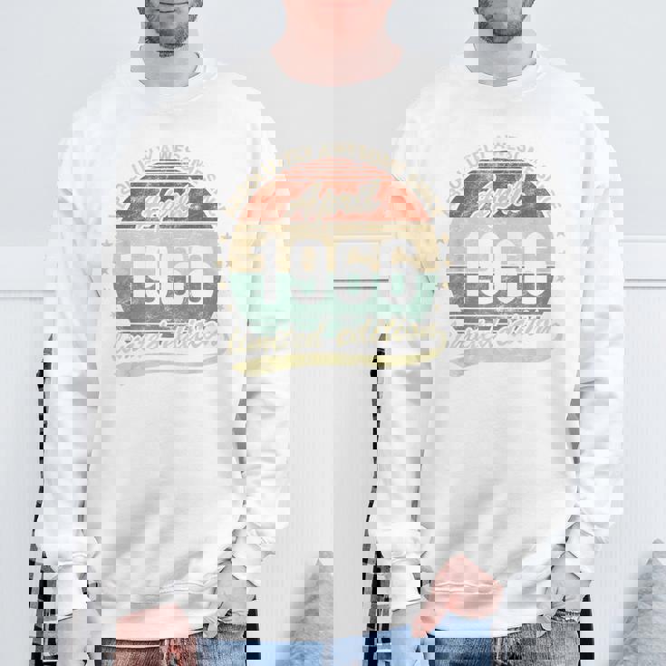 60歳の誕生日 1966年4月から絶対に素晴らしいヴィンテージ。 スウェットシャツ 高齢者への贈り物