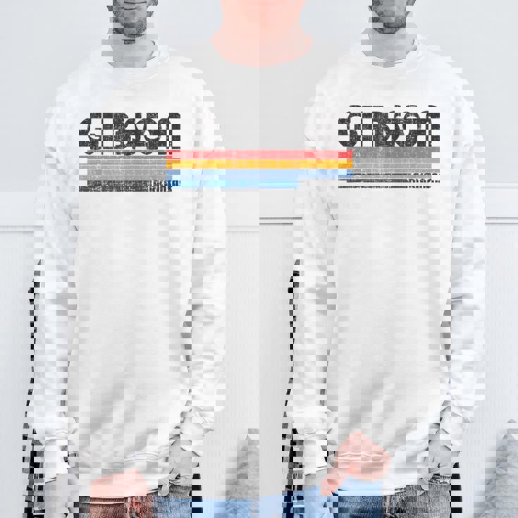 Arの故郷の誇りをこのレトロな70年代80年代でギブソンに見せましょう スウェットシャツ 高齢者への贈り物