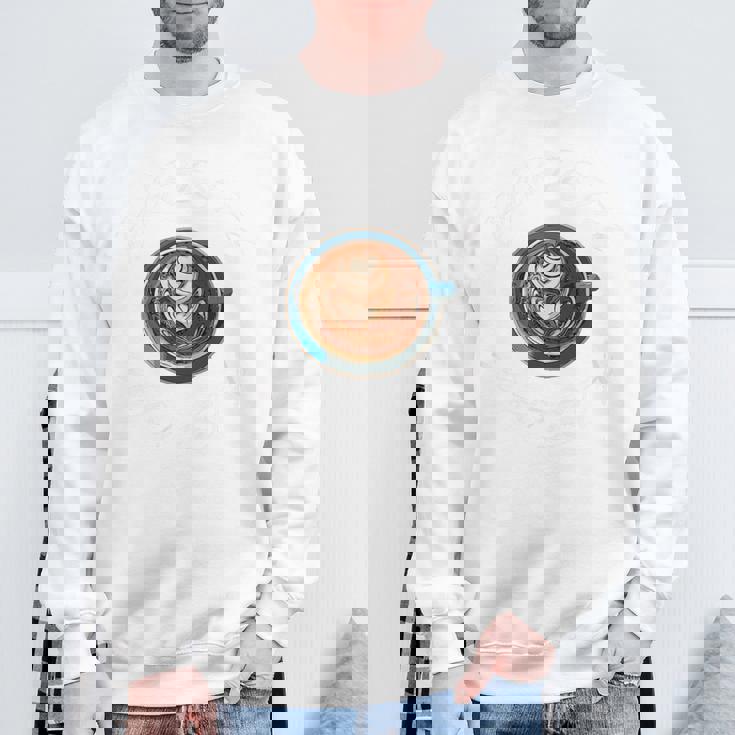 Barista Artista 社員カフェ用ラテアート スウェットシャツ 高齢者への贈り物