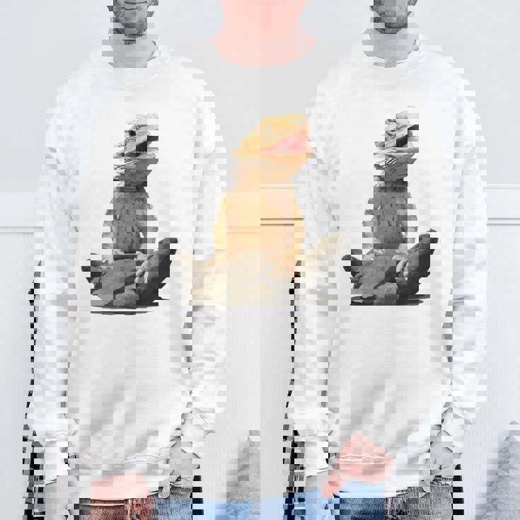 Bearded Dragon Youth Gecko Lizard Animal スウェットシャツ 高齢者への贈り物