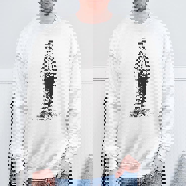 Billy Kid ガンスリンガー ガンファイターヒストリーワイルドウェストギフト スウェットシャツ 高齢者への贈り物