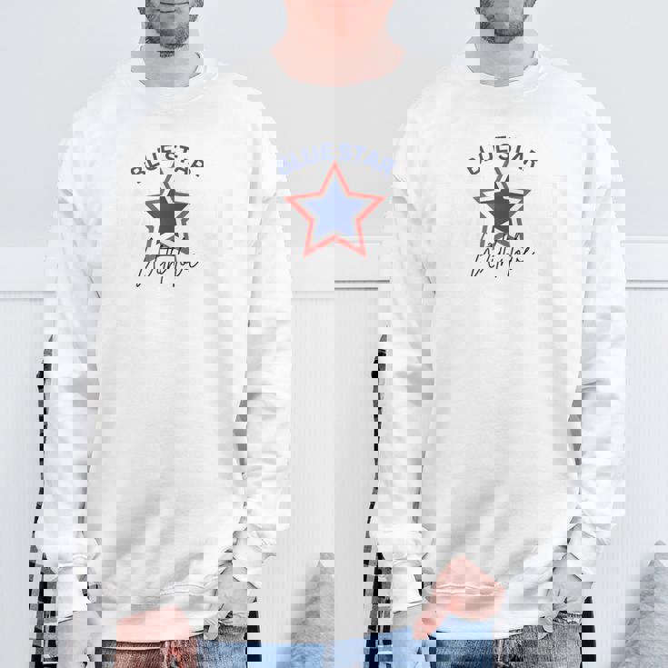 Blue Star Mom – Proud Military Family Support Sweatshirt Unisex Gifts for Old Men