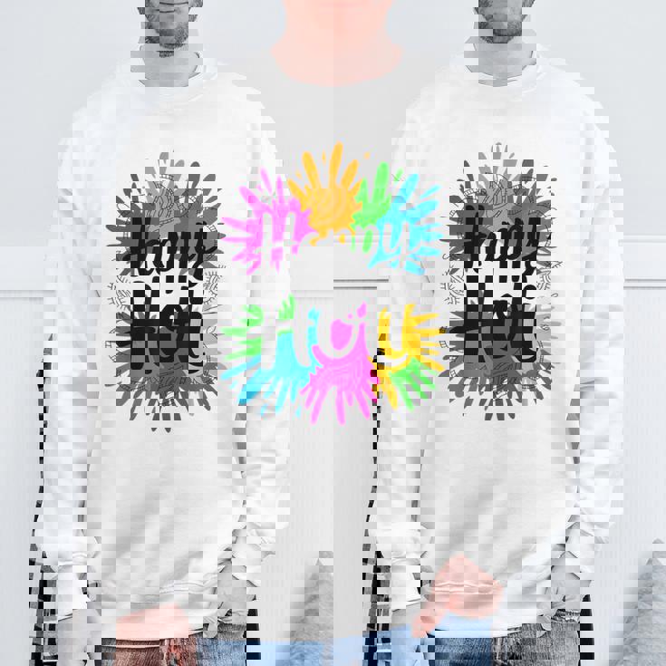 Bura Na Mano Holi Hai India Hindu Colors Happy Holi Festival スウェットシャツ 高齢者への贈り物