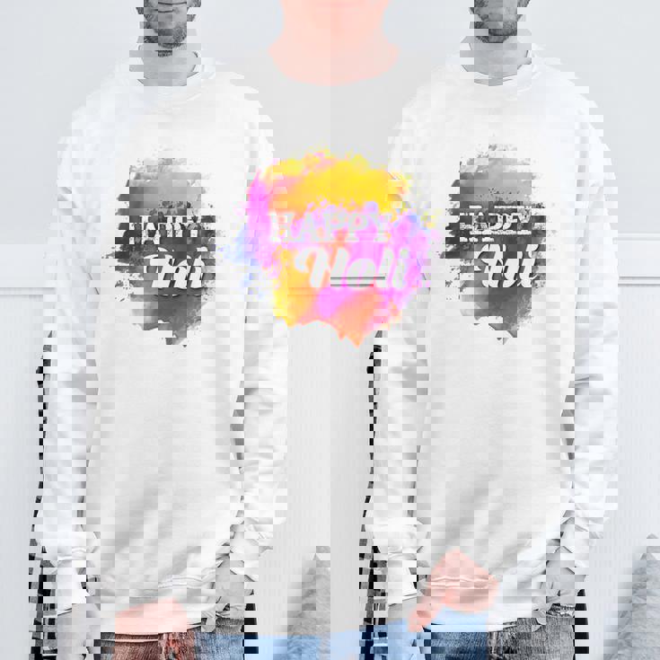 Colormear Happy Holi スウェットシャツ 高齢者への贈り物