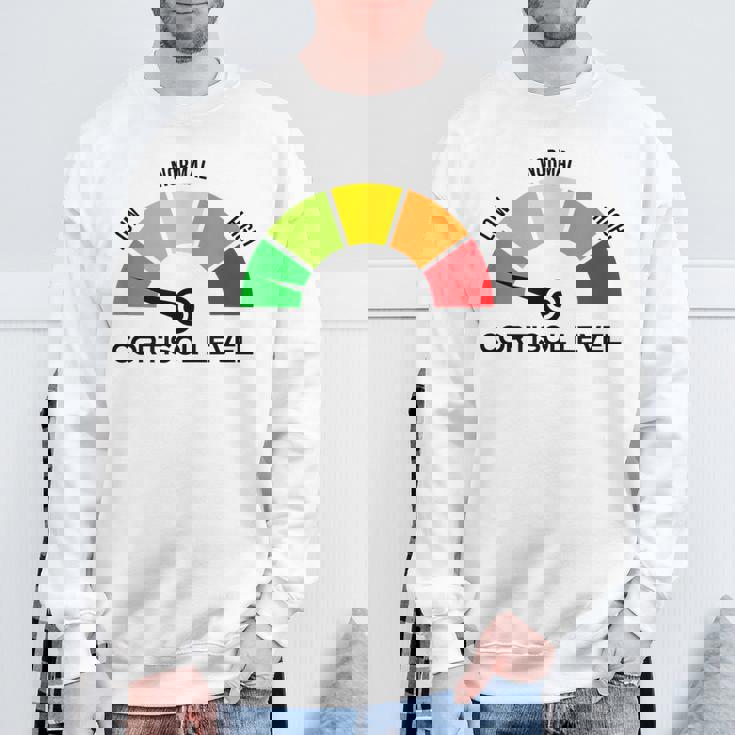 Cortisol Leveltresschool Andtudents スウェットシャツ 高齢者への贈り物