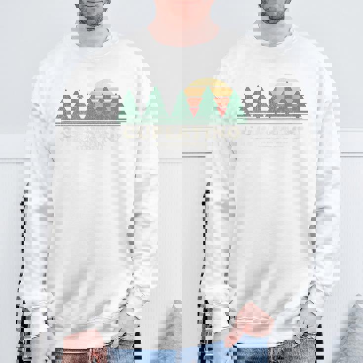 Cupertino Ca ヴィンテージ スローバック レトロ 70年代デザイン スウェットシャツ 高齢者への贈り物