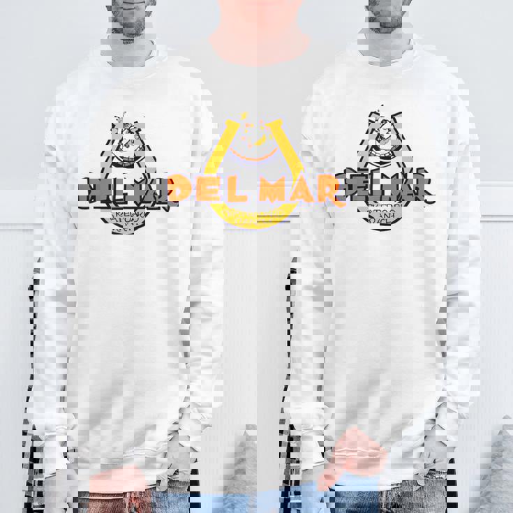 Del Mar スケートボードランチ スウェットシャツ 高齢者への贈り物