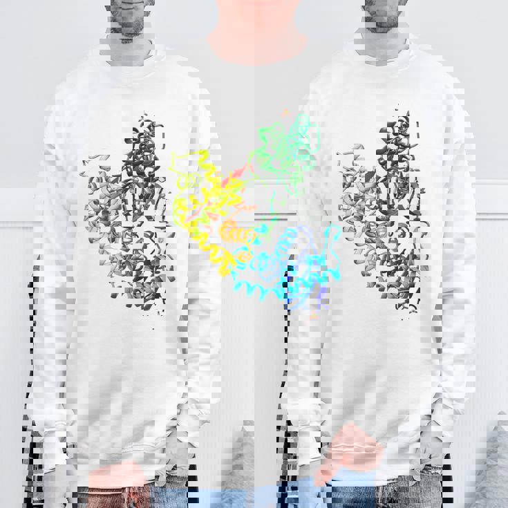 Dna ポリメラーゼ遺伝学 分子生物学 科学者 スウェットシャツ 高齢者への贈り物