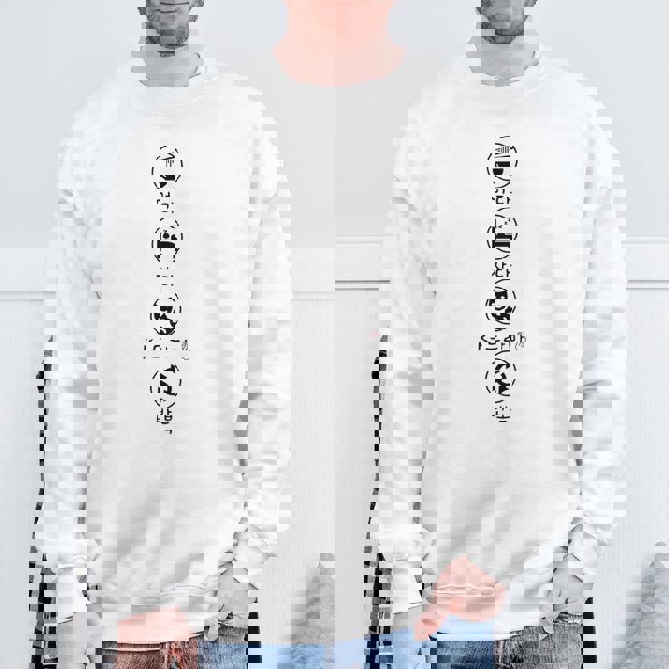 Eatleep 韓国ドラマリピート、ハングル-K-ドラマ スウェットシャツ 高齢者への贈り物