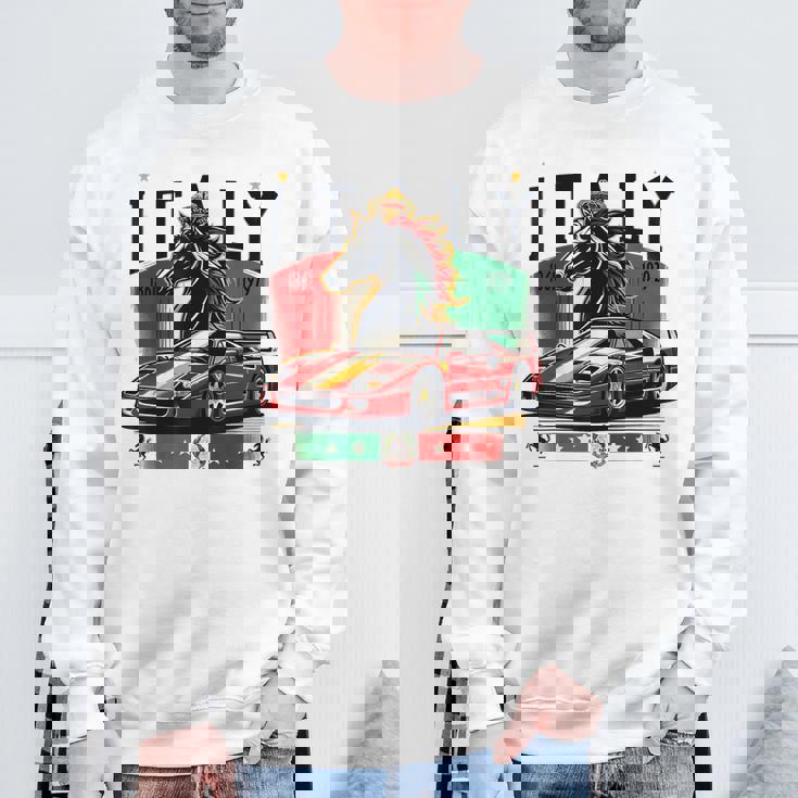 F40 イタリア スー 黒馬 スウェットシャツ 高齢者への贈り物