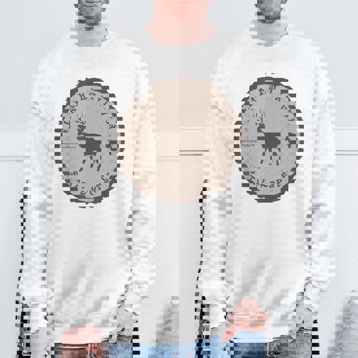 Flambeau Rivertate Forest Wisconsin Wi アウトドア 鹿 スウェットシャツ 高齢者への贈り物