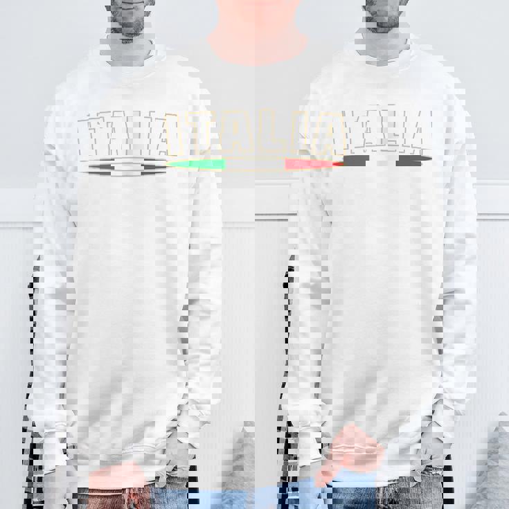 Italia イタリアサッカージャージ イタリア国旗ファン スウェットシャツ 高齢者への贈り物