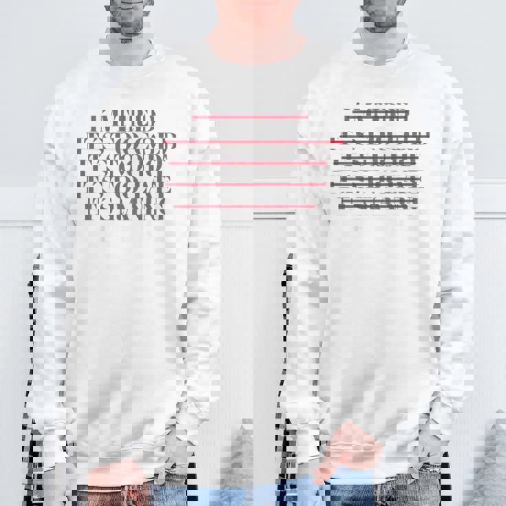 Let’S Go No Excuses Gym Fitness Workout Motivation Training スウェットシャツ 高齢者への贈り物