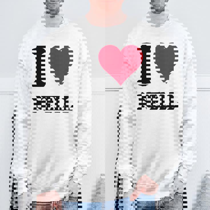 I Love Nell スウェットシャツ 高齢者への贈り物