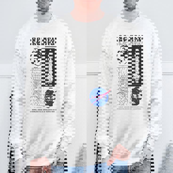 Nasa 宇宙ミッション・ディメンション スウェットシャツ 高齢者への贈り物