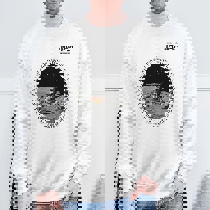 Nasa アポロ11号 月面着陸 1969年7月20日 長袖tシャツ スウェットシャツ 高齢者への贈り物