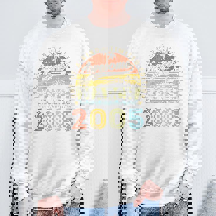 On Back 21 限定版 2005年3月21日 誕生日 スウェットシャツ 高齢者への贈り物