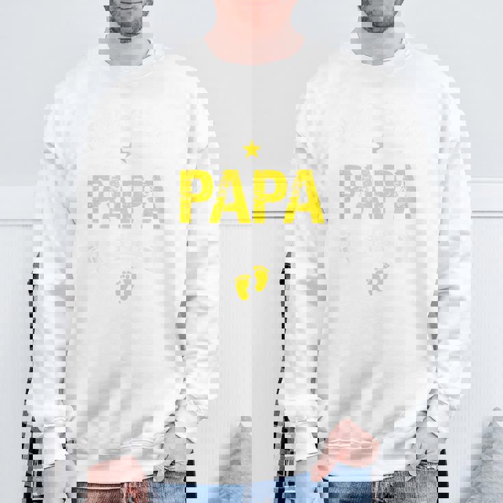 メンズ Promoted To Papa Est 2027Oon To Be Dad スウェットシャツ 高齢者への贈り物